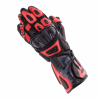 RĘKAWICE DŁUGIE SKÓRZANE SPORTOWE REBELHORN REBEL BLACK/CAMO/FLO RED XXL